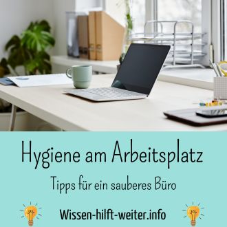 Hygiene am Arbeitsplatz - Tipps für ein sauberes Büro