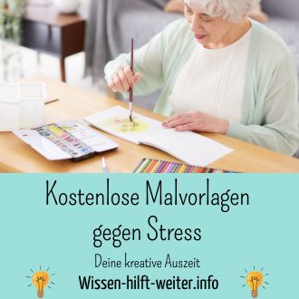 Kostenlose Malvorlagen gegen Stress - Deine kreative Auszeit