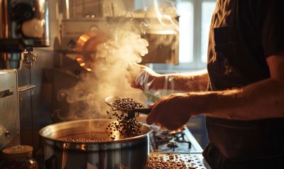kaffee selber roesten zuhause roestprozess kueche